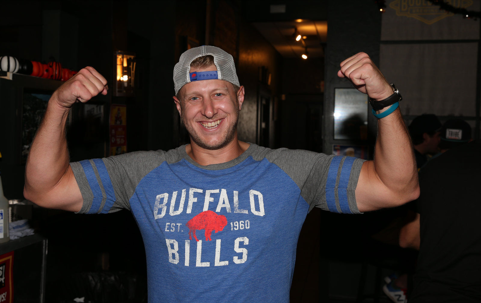 Buffalo Bills backers took over the the Taps on Main Bar